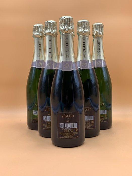Collet - Champagne Brut - 6 Bouteilles (0,75 L), Verzamelen, Wijnen