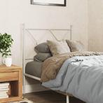 vidaXL Hoofdbord 80 cm metaal wit, Huis en Inrichting, Slaapkamer | Bedden, Verzenden, Nieuw