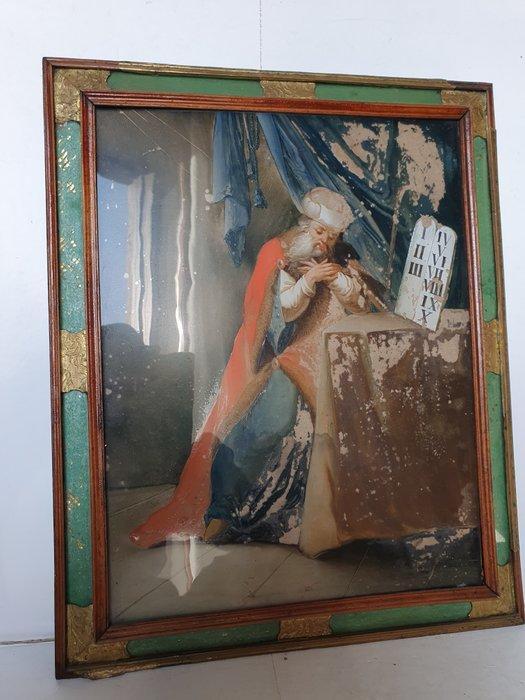 Italiaanse school (XVIII) - Mosè, Antiek en Kunst, Kunst | Schilderijen | Klassiek