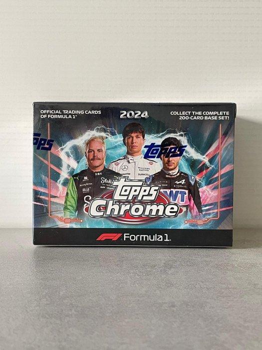 2024 Topps Chrome F1 - 1 Sealed box - Excellent (EX), Verzamelen, Stickers