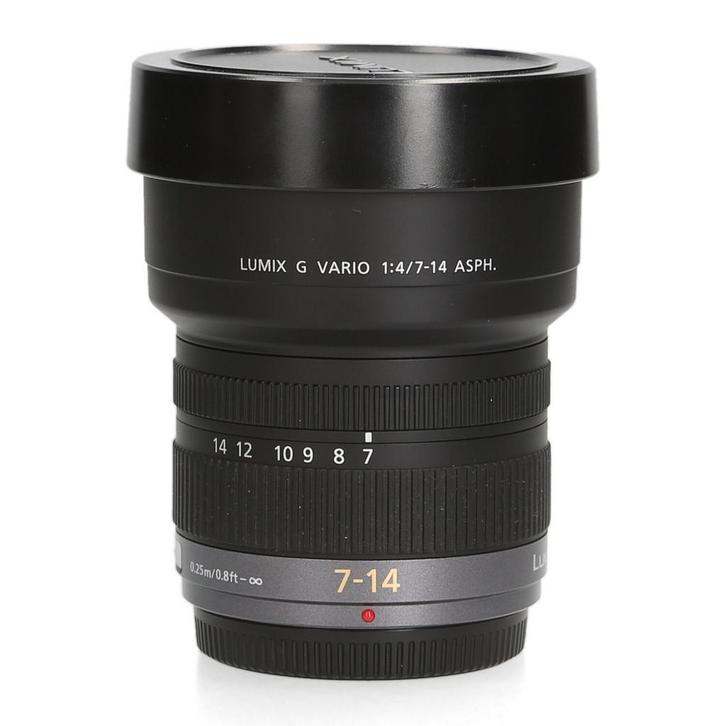 Panasonic Lumix G Vario 7-14mm F4.0 ASPH, Audio, Tv en Foto, Foto | Lenzen en Objectieven, Zo goed als nieuw, Ophalen of Verzenden