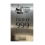 Panda Mint - Bar - Titane - 1 kg 999 Fine Titanium, Postzegels en Munten