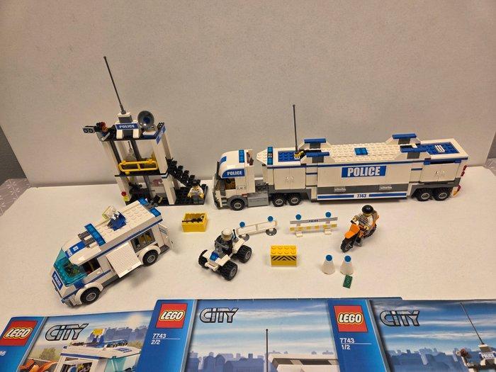 Lego Set - City - LEGO City Politie commandowagen 7743 en, Kinderen en Baby's, Speelgoed | Duplo en Lego