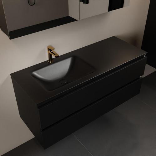 MONDIAZ AIVY 120cm badmeubel Urban, wastafel Urban solid, Doe-het-zelf en Bouw, Sanitair, Overige typen, Nieuw, Ophalen of Verzenden
