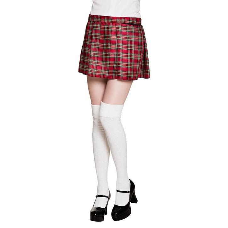Rode Schotse Kilt, Kleding | Dames, Carnavalskleding en Feestkleding, Nieuw, Verzenden