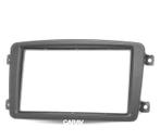 Facade Autoradio 2 Din Noir Pour Mercedes Classe C Clk-Class, Verzenden, Nieuw