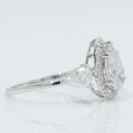 Verlovingsring - 14 karaat Witgoud - 1.54ct. tw. Diamant, Handtassen en Accessoires