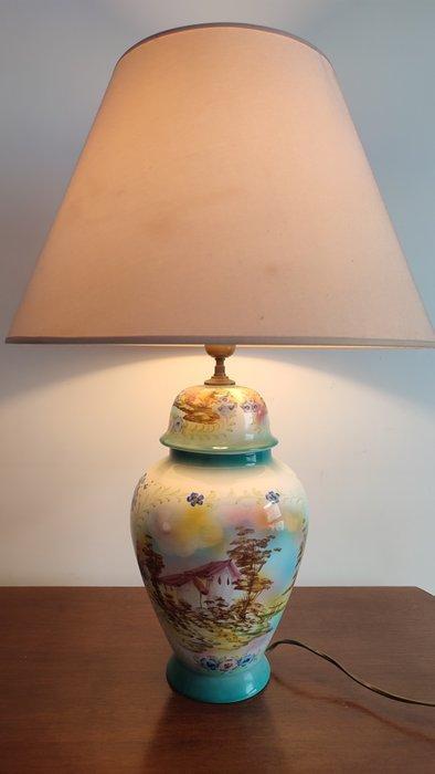 Inscription 4695 - Rare, Signature effacée - Lampe -, Antiek en Kunst, Curiosa en Brocante