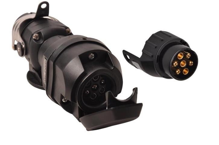 Spanningsomvormer van 24V naar 12V - 15 polige N-doos naar, Doe-het-zelf en Bouw, Hang- en Sluitwerk, Ophalen of Verzenden