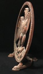 Eagle / Japanese Vintage Metal Statue - Beeld Metaal - Japan