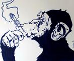 Liesens - Joe is smoking his cigar., Antiek en Kunst, Kunst | Schilderijen | Modern