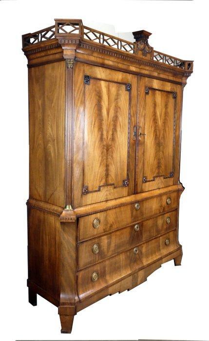 Armoire - Louis XVI - Acajou, Antiek en Kunst, Antiek | Meubels | Stoelen en Sofa's
