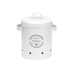 Uienpot - Wit - Uien Bewaarpot - Voorraadpot Uienmand, Verzenden, Nieuw