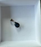 Hanger - 14 karaat Witgoud - 2.28ct. tw. Saffier, Handtassen en Accessoires, Antieke sieraden