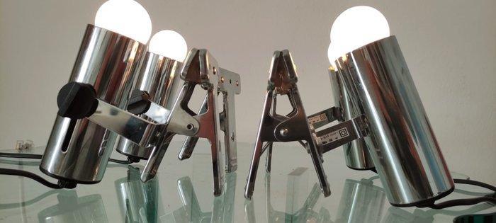 Targetti Sankey - Lamp (4) - Staal - Professionele spotlight, Antiquités & Art, Antiquités | Meubles | Chaises & Canapés