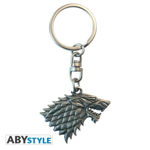 Game of Thrones Stark Metalen Sleutelhanger, Verzamelen, Film en Tv, Ophalen of Verzenden
