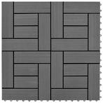 vidaXL Terrastegels 11 stuks 30 x 30 cm WPC 1 m2 (grijs), Verzenden, Nieuw