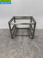 Socle pour lave-vaisselle en acier inoxydable avec étagère, Articles professionnels, Verzenden