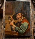 Nederlandse school (XVIII), Kring van - Der Zecher, Antiek en Kunst