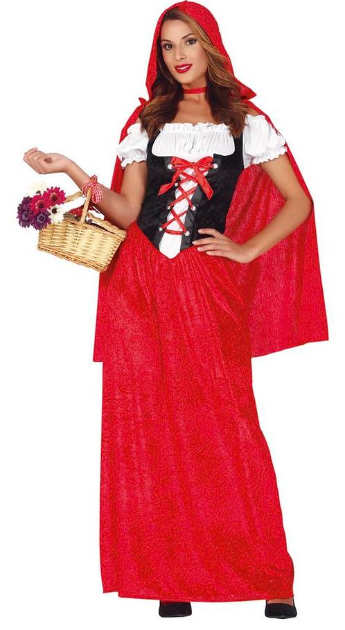 Rode Jurk Kap, Kleding | Dames, Carnavalskleding en Feestkleding, Nieuw, Verzenden