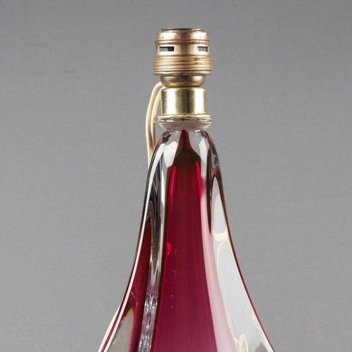Val Saint Lambert - Lampe de table - Cristal, Antiek en Kunst, Curiosa en Brocante