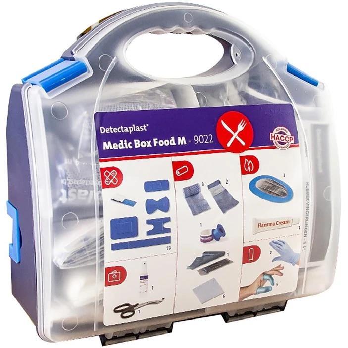 EHBO-Doos | Kunststof | 10x225(h)mm Detectaplast, Zakelijke goederen, Horeca | Keukenapparatuur, Nieuw in verpakking, Verzenden