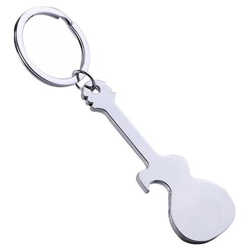 Fako Bijoux® - Sleutelhanger Flesopener - Gitaar -, Verzamelen, Sleutelhangers, Verzenden