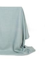 Landelijke meubelstof in linnenmix - lichtturquoise -, Antiek en Kunst