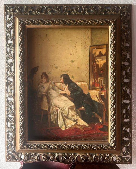 Scuola europea (XIX), da Joseph Frederick Charles Soulacroix, Antiek en Kunst, Kunst | Schilderijen | Klassiek