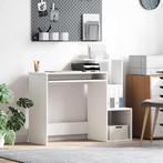 vidaXL Bureau Wit 106x40x88,5 cm Gemaakt uit Geengineerd, Verzenden, Nieuw