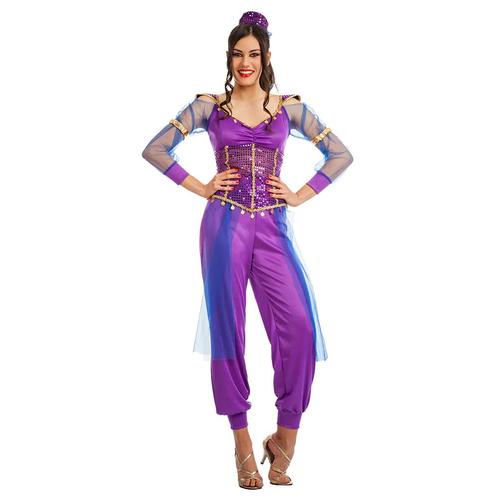 Paars Kostuum Arabische Prinses, Kleding | Dames, Carnavalskleding en Feestkleding, Nieuw, Verzenden