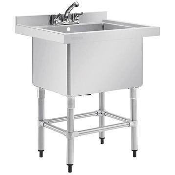 Spoeltafel | RVS | Grote Spoelbak | Achteropstand |, Verzenden
