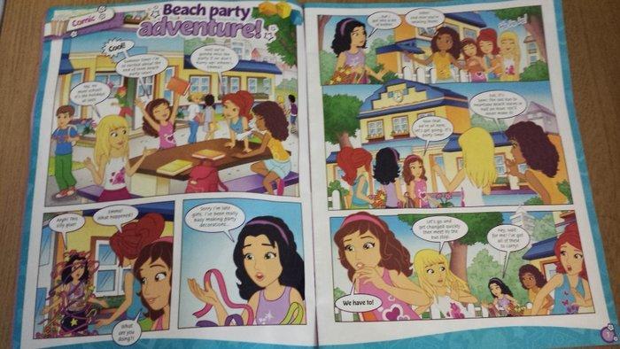 LEGO FRIENDS - Beach Party Adventure! - 8 Comic, Origineel, Boeken, Stripverhalen