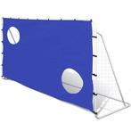 vidaXL Voetbaldoel met richtmuur hoogwaardig 240x92x150 cm, Sport en Fitness, Voetbal, Verzenden, Nieuw