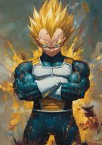 Vegeta Super Saiyan: Golden Fury Dragon Ball Edition w/COA -, Nieuw