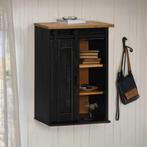 vidaXL Hangkast HALDEN met schuifdeur 49x22,5x70 cm, Verzenden, Nieuw