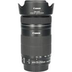 Tweedehands Canon EF-S 55-250mm f/4.0-5.6 IS STM CM5346, Ophalen of Verzenden, Overige typen