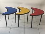 Tables gigognes - Bois, PVC - Trois tables dappoint