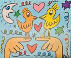 James Rizzi (1950-2011) - LOVE THOSE LOVE BIRDS