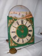 Friese staartklok - Antiek Hout messing staal ijzer -, Antiek en Kunst