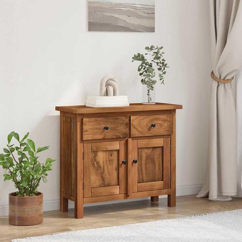vidaXL Dressoir 75x30x65 cm massief mahoniehout, Huis en Inrichting, Kasten | Dressoirs, Nieuw, Verzenden