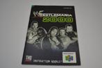 Wrestlemania 2000  (N64 UKV MANUAL, Nieuw
