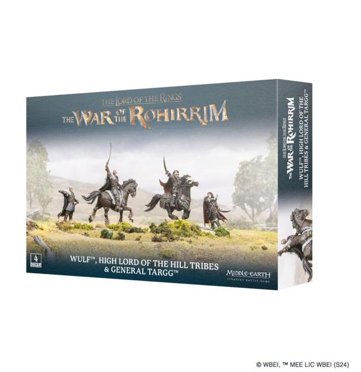 War of the Rohirrim - Wulf Lord of the Hilltribes General, Hobby en Vrije tijd, Wargaming, Ophalen of Verzenden
