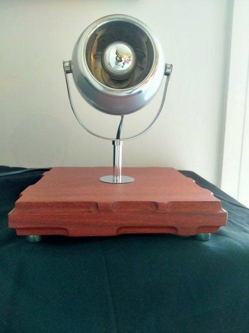 Domenico Labriola - Tafellamp - Padauk - In de stijl Space, Antiek en Kunst, Curiosa en Brocante