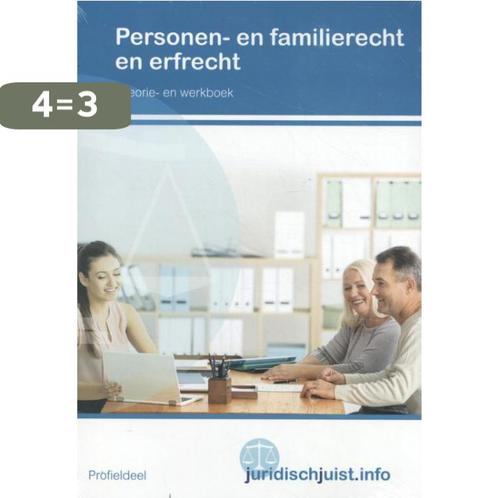 Personen- en familierecht en erfrecht / Theorie- en werkboek, Boeken, Schoolboeken, Gelezen, Verzenden
