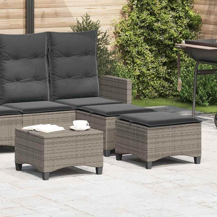 Poly Rattan Krukken 55cm | Retour Deal | Restpartij, Tuin en Terras, Tuinsets en Loungesets, Hocker, Nieuw, Rotan, Tuinset, 2 zitplaatsen