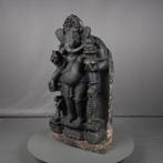 Grès FIGURE DE GANESHA EN GRANIT, ORISSA, 13E SIÈCLE - 65 cm, Verzamelen