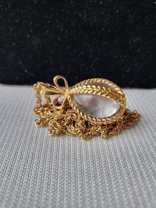 Joan Rivers - Plaqué or - Collier avec pendentif, Antiek en Kunst, Curiosa en Brocante