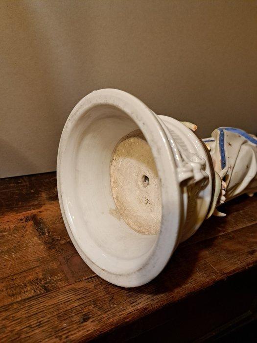 Beeld, Hoogte 36.5Cm Zwaar 1.8Kilo Prachtig Antiek Circa, Antiek en Kunst, Kunst | Niet-Westerse kunst