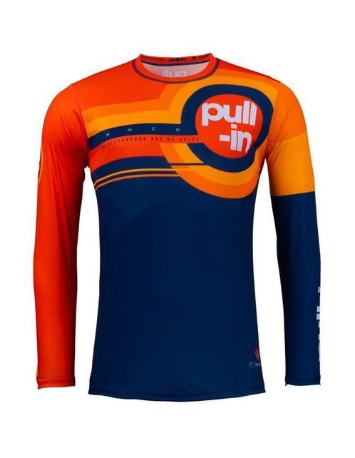 Pull-In 2023 Race Crossshirt Oranje / Navy maat XL, Motos, Vêtements | Vêtements de moto, Enlèvement ou Envoi